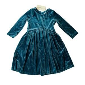 NWT Vignette Size 2Y Teal Charlotte Dress
